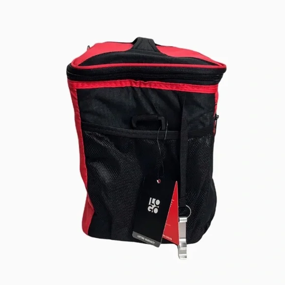 NWT Logo Brand Wisconsin Badgers 24-Can Cooler - Picture 12 of 14